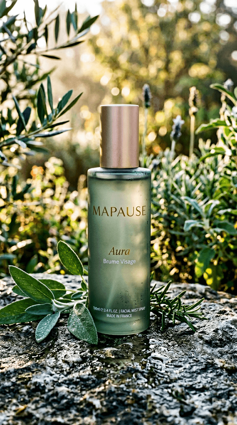 Aura de Mapause brume rafraichissante dans un cadre naturel